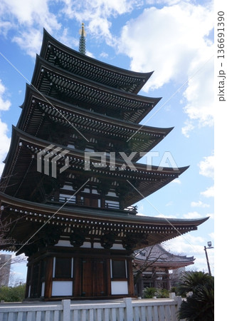 覚王山日泰寺　五重塔4 136691390