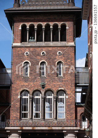 Carlsberg district in Frederiksberg in Denmark. 136691557