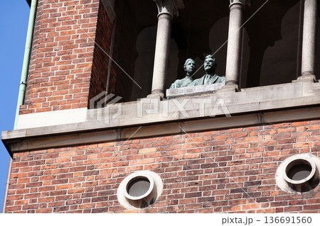Carlsberg district in Frederiksberg in Denmark. Carlsberg district in Frederiksberg in Denmark. 136691560