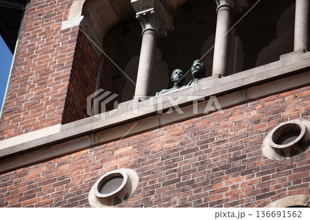 Carlsberg district in Frederiksberg in Denmark. 136691562