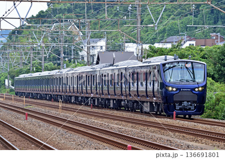 東海道本線　二宮－大磯　相鉄　12000系　12004編成　試運転 136691801