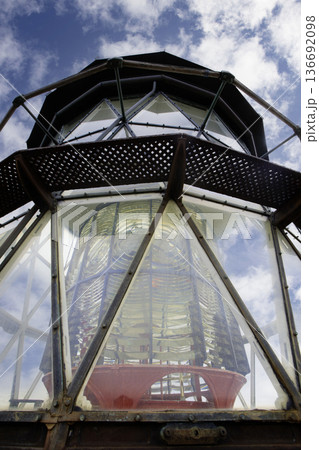 Lodbjerg Fyr Lodbjerg lighthouse Vestervig in the National Park Thy in Denmark Lodbjerg Fyr Lodbjerg lighthouse Vestervig in the National Park Thy in Denmark 136692098