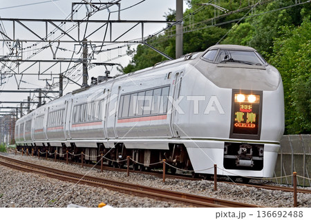 高崎線 本庄-岡部 JR東日本 651系1000番台(大宮) 草津 高崎線 本庄-岡部 JR東日本 651系1000番台(大宮) 草津 136692488