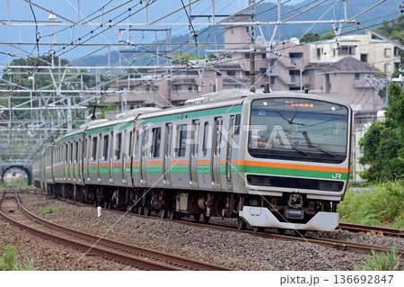 東海道本線 真鶴 JR東日本 E231系1000番台 U535編成(小山) 東海道本線 真鶴 JR東日本 E231系1000番台 U535編成(小山) 136692847