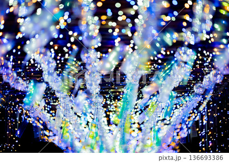 【愛知県飛島村】とびしま宵あかり　風鈴とイルミネーションの絶景 136693386