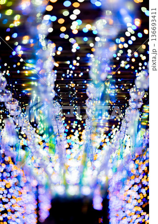 【愛知県飛島村】とびしま宵あかり 風鈴とイルミネーションの絶景 【愛知県飛島村】とびしま宵あかり 風鈴とイルミネーションの絶景 136693411