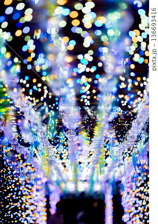 【愛知県飛島村】とびしま宵あかり　風鈴とイルミネーションの絶景 136693416