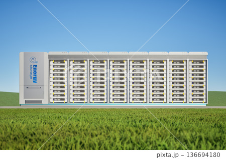 Energy storage system or battery container unit see through Energy storage system or battery container unit see through 136694180