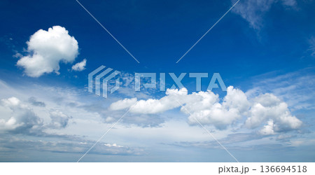 blue sky background with white clouds blue sky background with white clouds 136694518