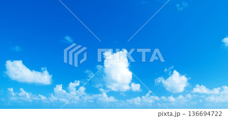 blue sky background with white clouds blue sky background with white clouds 136694722