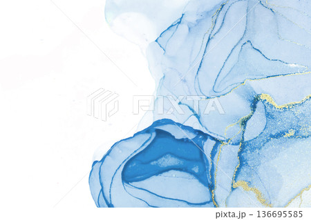 アルコールインク 大人綺麗な背景画像 136695585