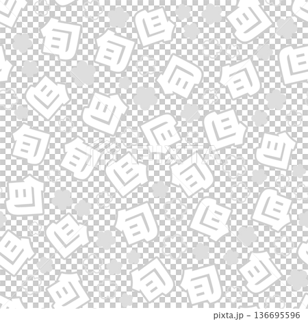 白色季節性無縫圖案 白色季節性無縫圖案 136695596