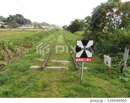 鉄路のある風景 旧国鉄倉吉線廃線跡 鳥取県 鉄路のある風景 旧国鉄倉吉線廃線跡 鳥取県 136696900