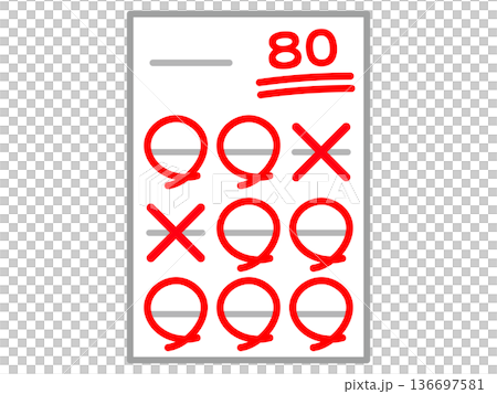 80分制考試答案卡的範例資料 136697581