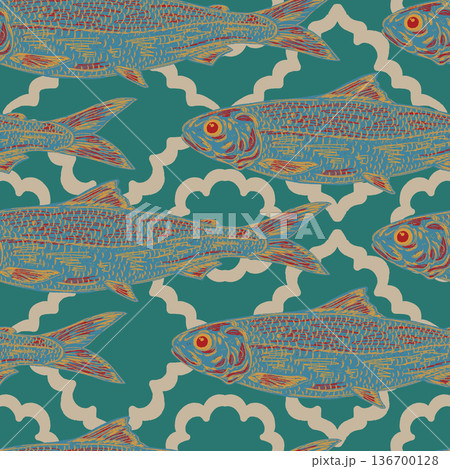 fish in japanese style fish in japanese style 136700128