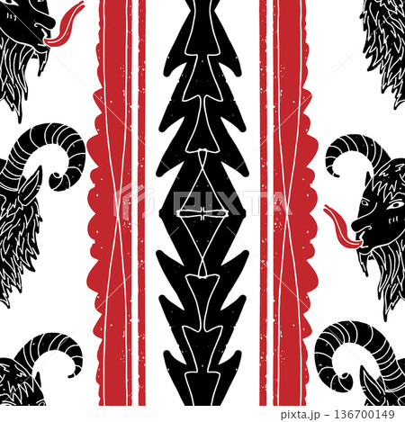 set of decorative elements 136700149