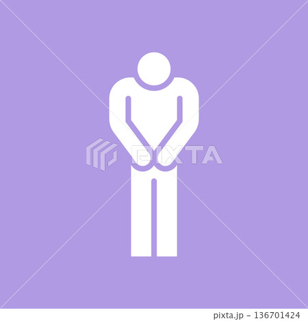 謝罪のシンプルなベクターアイコン 136701424