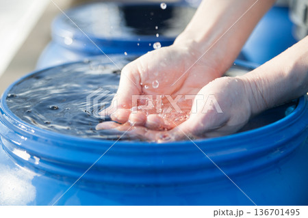 雨水をあつめる 雨水をあつめる 136701495