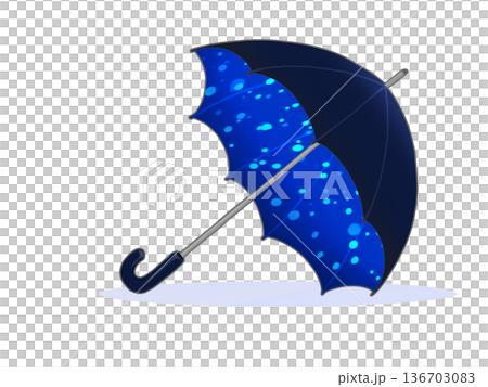 藍傘 136703083