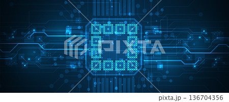 Ukrainian moderm technology background for science and business theme Ukrainian moderm technology background for science and business theme 136704356