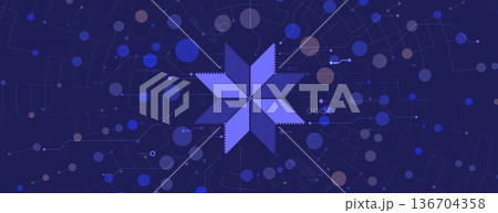 Ukrainian moderm technology background for science and business theme Ukrainian moderm technology background for science and business theme 136704358