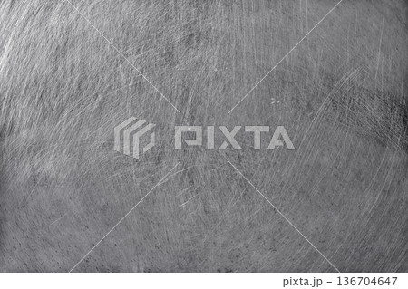 aluminium metal texture background, scratches on polished stainless steel. aluminium metal texture background, scratches on polished stainless steel. 136704647