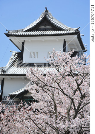 金沢城 石川門の桜 金沢城 石川門の桜 136704711