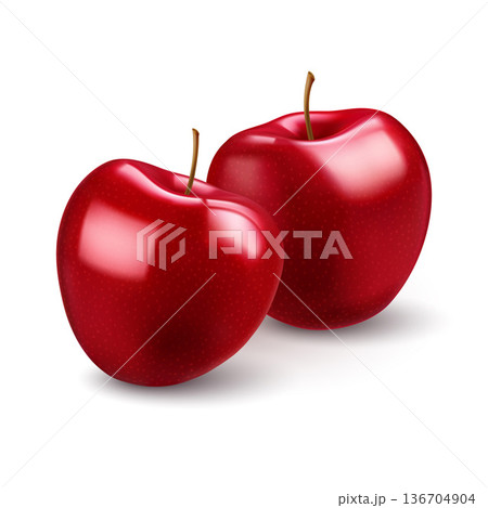 Red apples 136704904