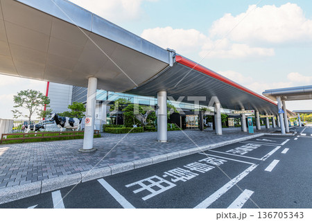 北海道釧路市 快晴の釧路空港(たんちょう釧路空港) 北海道釧路市 快晴の釧路空港(たんちょう釧路空港) 136705343