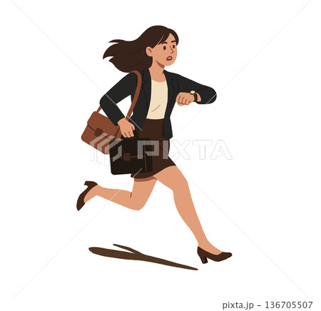 サラリーマン 事務員 オフィスワーカー 136705507