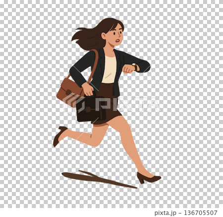 サラリーマン 事務員 オフィスワーカー 136705507