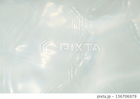 水・水面・波紋・キラキラ・テクスチャ・背景 136706879