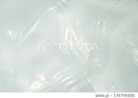 水・水面・波紋・キラキラ・テクスチャ・背景 136706888