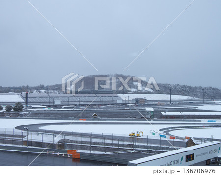 雪が降ったサーキット 2月 雪が降ったサーキット 2月 136706976