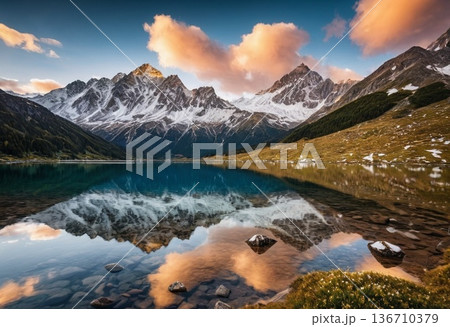 マウントクックを望む マウントクックを望む 136710379