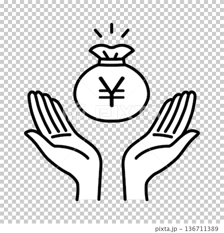 簡單可愛的理財材料 136711389