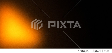 Fiery orange yellow glow noise gradient background with dark blur Fiery orange yellow glow noise gradient background with dark blur 136711596