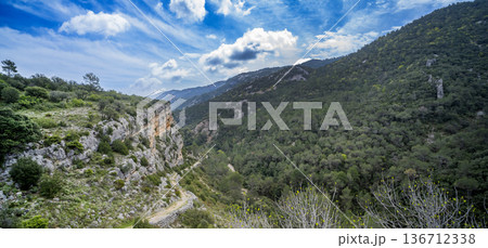 Ravine Els Estrets del Ballestar Trekking Path, Spain Ravine Els Estrets del Ballestar Trekking Path, Spain 136712338