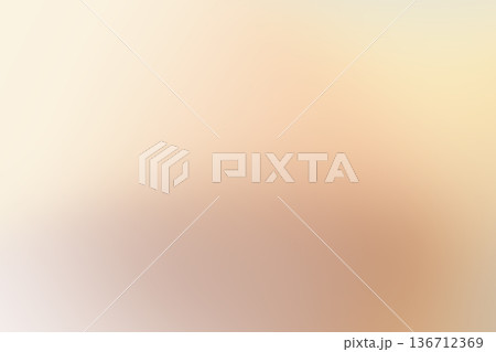 Soft abstract blur creating subtle gradient effect in warm tones 136712369
