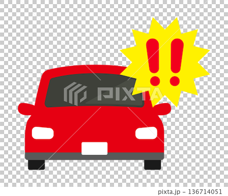 びっくりする車 136714051