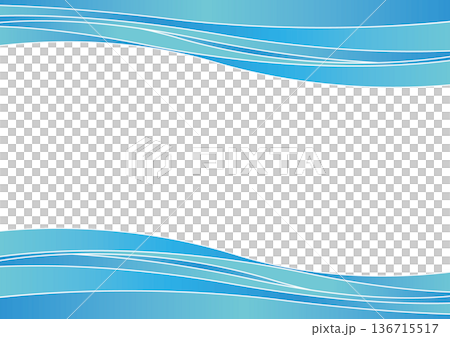 青の流れるライン 136715517
