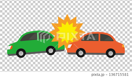 Two-car rear-end collision Two-car rear-end collision 136715581