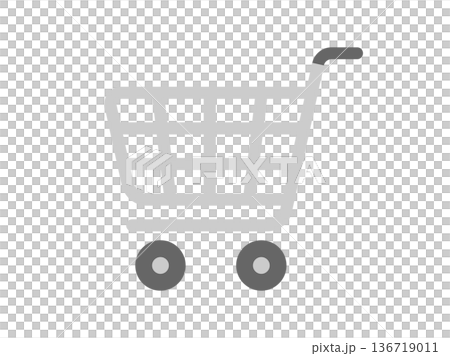 Illustration of a shopping cart icon Illustration of a shopping cart icon 136719011