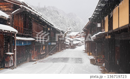 妻籠宿（冬） 136719723