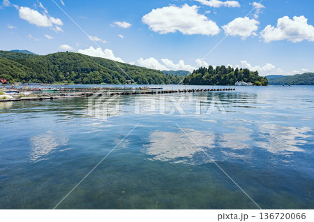 長野　夏の野尻湖 136720066