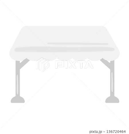 イベント用テント イラスト イベント用テント イラスト 136720464