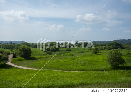 Bicycle path along the Geumgang River Bicycle path along the Geumgang River 136722212