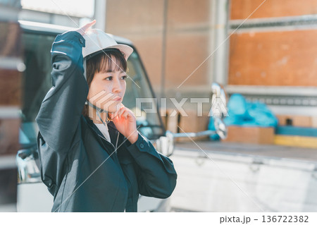 truck driver truck driver 136722382