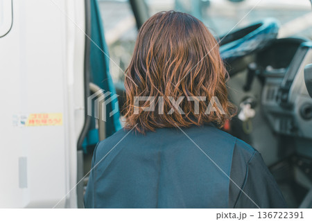 truck driver truck driver 136722391