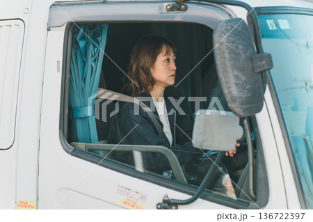 truck driver truck driver 136722397
